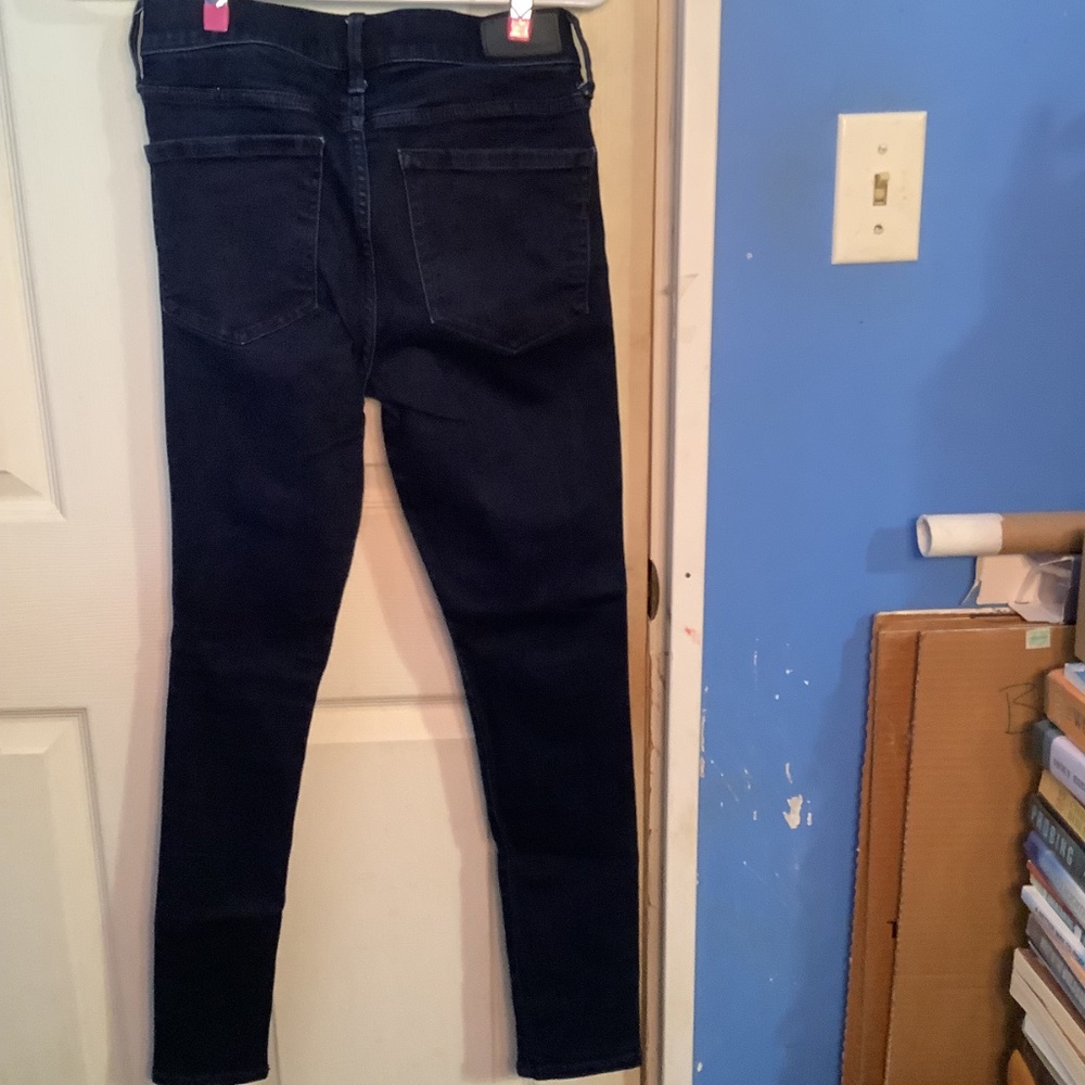 Women’s EXPRESS Jeans Stretch Ankle Legging Mid Rise Size 4R/4R - Picture 13 of 16